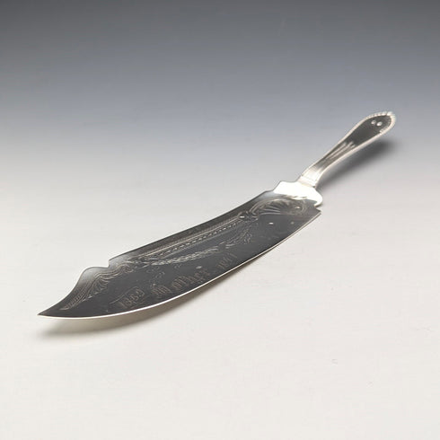 1890年頃 米国アンティーク 純銀製  ケーキサーバ 88g Gorham